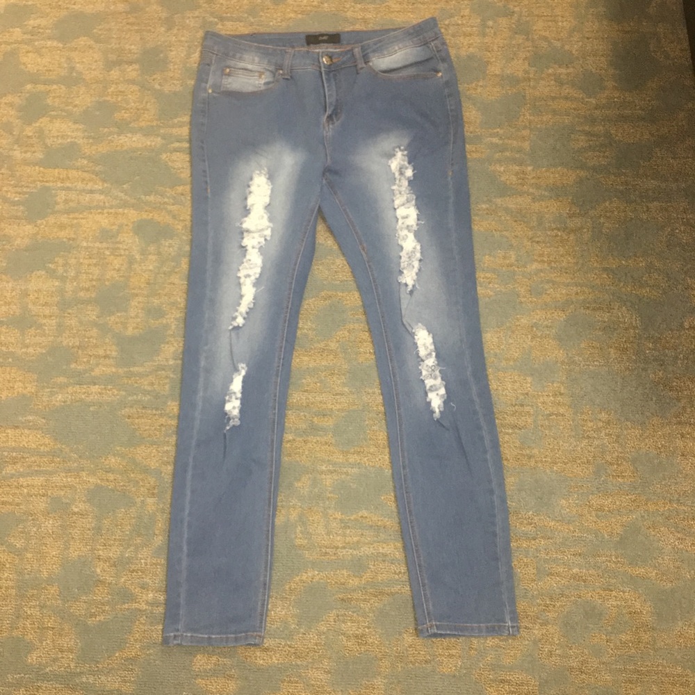 Plus size jeans.